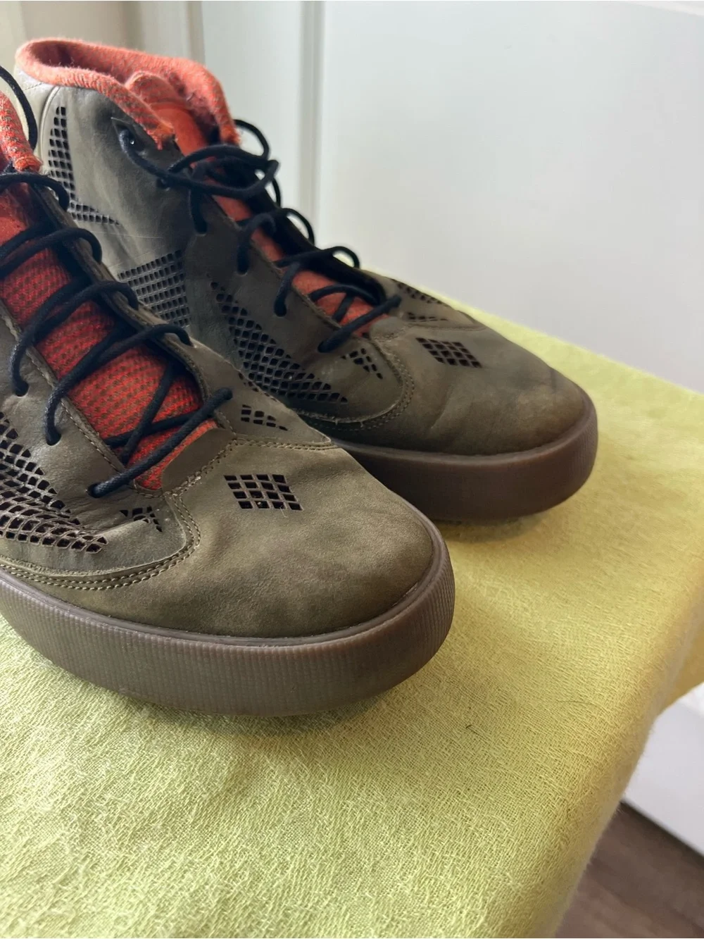 Nike LeBron X NSW Lifestyle Dark Loden. Olive Green. Size 10